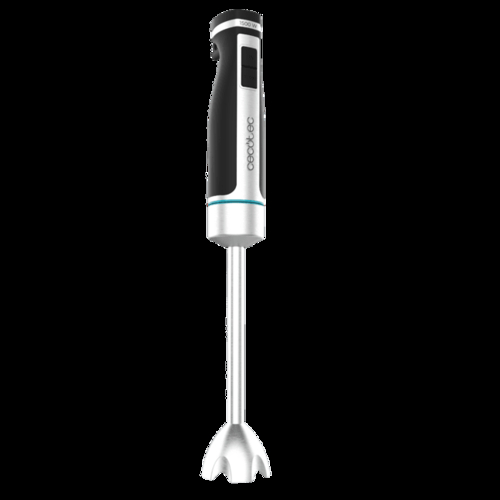 CECOTEC POWERGEAR 1500 XL CREAM INOX-Negro - Batidora de Mano 1500W