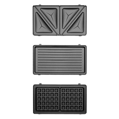 ORBEGOZO SW 7560 INOX - Sandwichera 3 en 1 750W