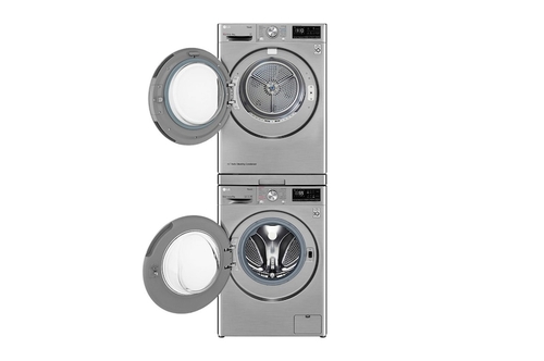LG DSKSS INOX - Kit de Unión Lavadora-Secadora