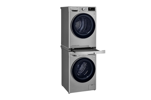 LG DSKSS INOX - Kit de Unión Lavadora-Secadora