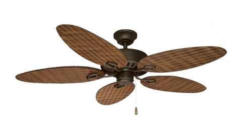 FM VTE-130 Marrón - Ventilador de Techo 3 Aspas Normales