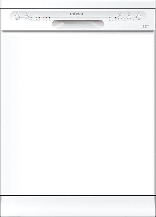 EDESA EDW-6120 WH Blanco - Lavavajillas 60CM 12 Servicios