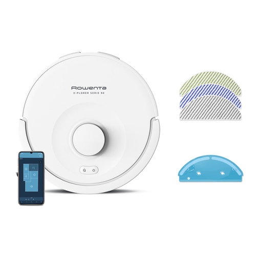 ROWENTA RR8777WH Blanco - Robot Aspirador 6000 Pa