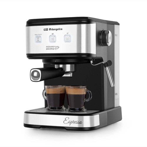 ORBEGOZO EX 5210 INOX - Cafetera Express 1100W