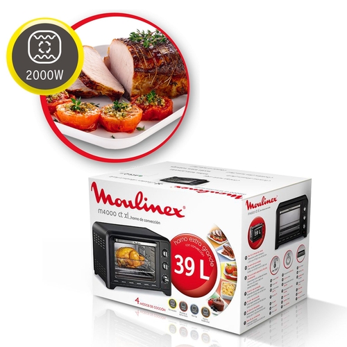 MOULINEX OX484810 Negro - Mini Horno 39L