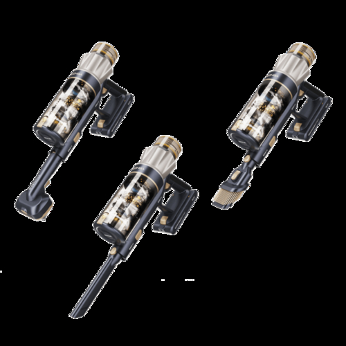 CECOTEC CONGA ROCKSTAR RS90 PET FLEX Oro-Negro - Aspiradora de Escoba 600W