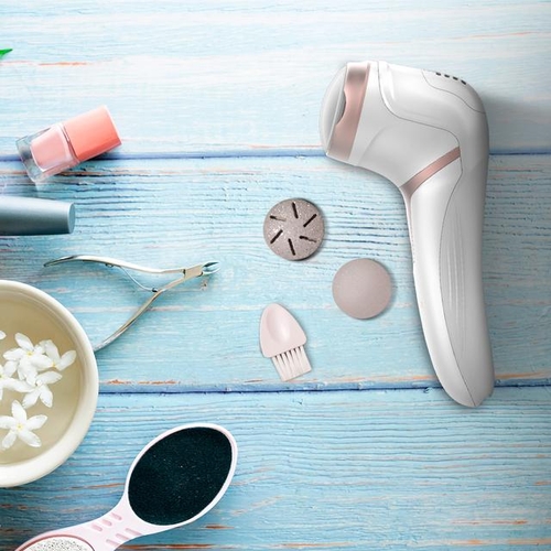 CECOTEC SkinCare Blanco-Rosa - Lima Para Pies
