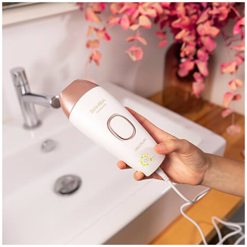 CECOTEC SKINCARE IPL QUARTZ Blanco-Rosa - Depiladora Luz Pulsada