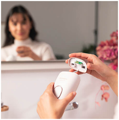 CECOTEC SKINCARE IPL QUARTZ Blanco-Rosa - Depiladora Luz Pulsada