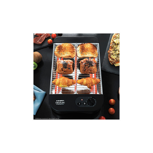 CECOTEC TURBO EASYTOAST BASIC Negro - Tostador 900W