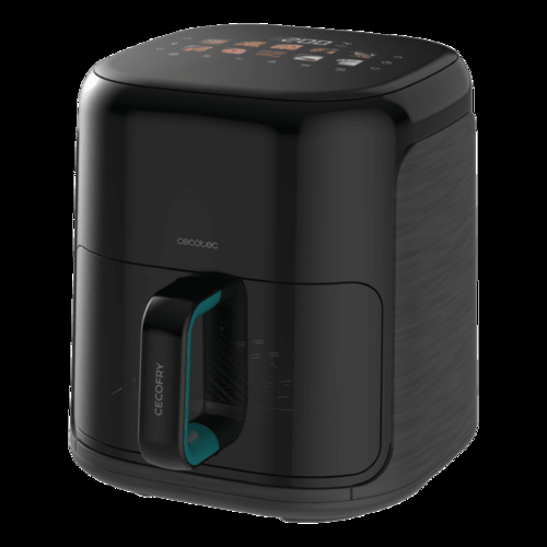 CECOTEC CECOFRY&GRILL SMOKIN'PRIME 4000 Negro - Freidora de Aire 1900W 4L