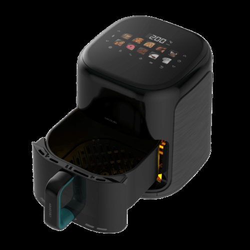CECOTEC CECOFRY&GRILL SMOKIN'PRIME 4000 Negro - Freidora de Aire 1900W 4L