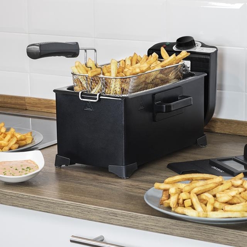 CECOTEC CLEANFRY Negro 3L - Freidora 2000W