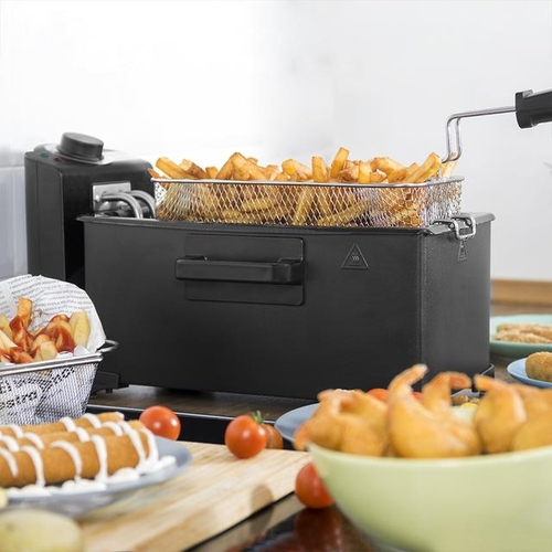CECOTEC CLEANFRY Negro 3L - Freidora 2000W