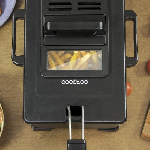 CECOTEC CLEANFRY Negro 3L - Freidora 2000W