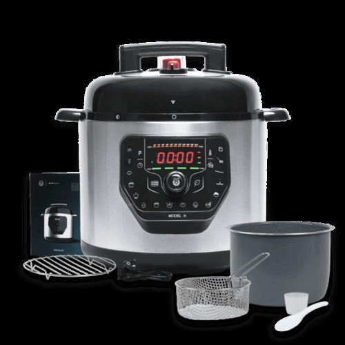 CECOTEC GM H INOX-Negro - Olla Programable 6L