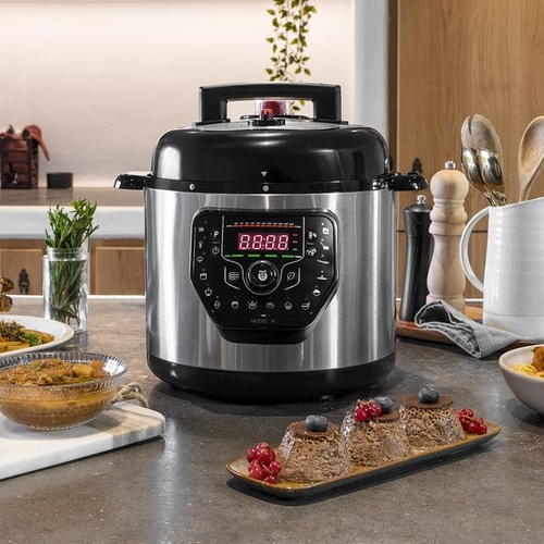 CECOTEC GM H INOX-Negro - Olla Programable 6L