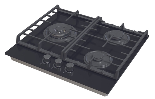 EDESA EGG-6031 TI TR CI N Negro - Placa de Gas 60CM Gas Natural