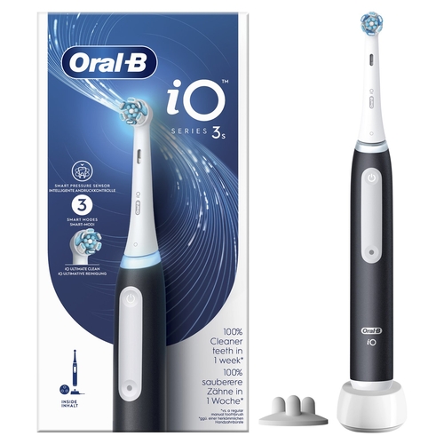 BRAUN ORAL B IO3 MATT BLACK - Cepillo Eléctrico Negro