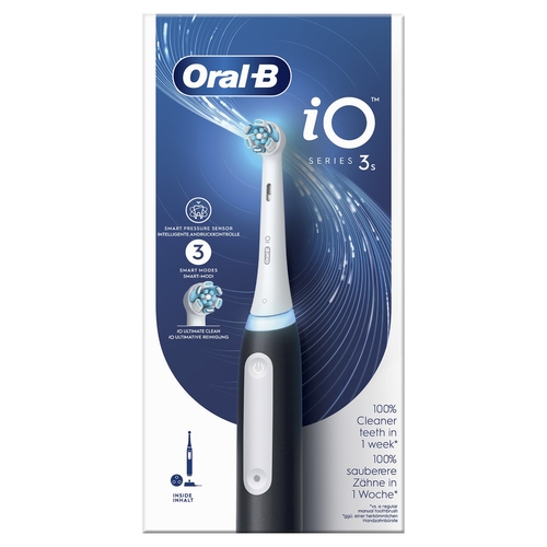BRAUN ORAL B IO3 MATT BLACK - Cepillo Eléctrico Negro