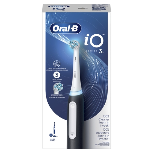 BRAUN ORAL B IO3 MATT BLACK - Cepillo Eléctrico Negro