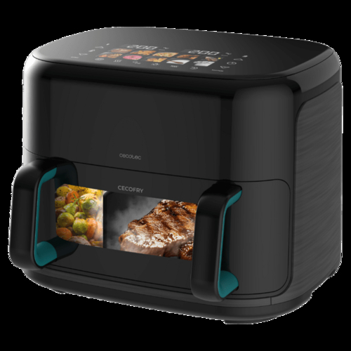 CECOTEC CECOFRY&GRILL SMOKIN'PRIME 11000 Negro - Freidora de Aire 2800W 11L