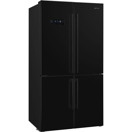 SMEG FQ60NDE Negro - Frigorífico Americano No Frost