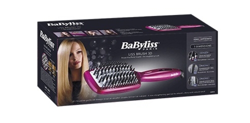 BABYLISS HSB100E Rosa - Cepillo Alisador