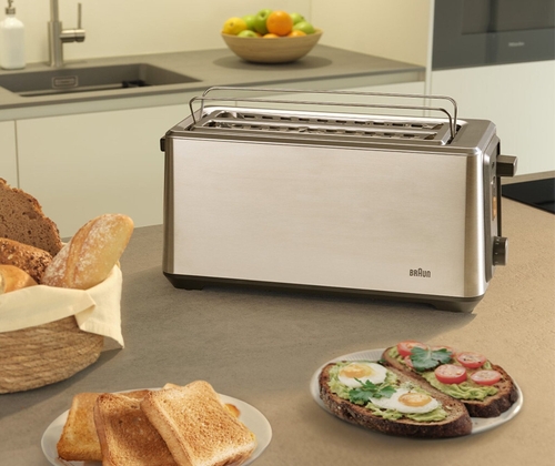 BRAUN HT5220 INOX - Tostador 1400W