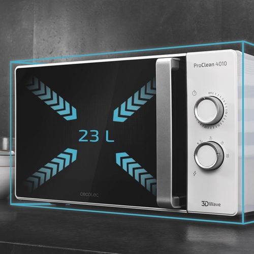 CECOTEC PROCLEAN 4010 Blanco - Microondas 700W 23L