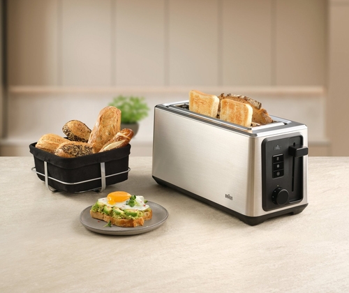 BRAUN HT5220 INOX - Tostador 1400W