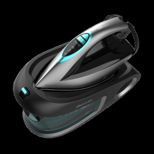 CECOTEC IRONHERO 3200 STATION Negro-Azul - Centro de Planchado 3200W
