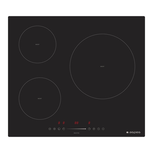 ASPES AI3603S Negro - Vitrocerámica de Inducción 60CM