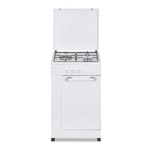 ASPES AKG3500PB Blanco - Cocina 3 Fuegos 50CM