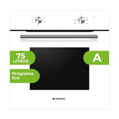ASPES AH4701EB Blanco - Horno Convencional 75L