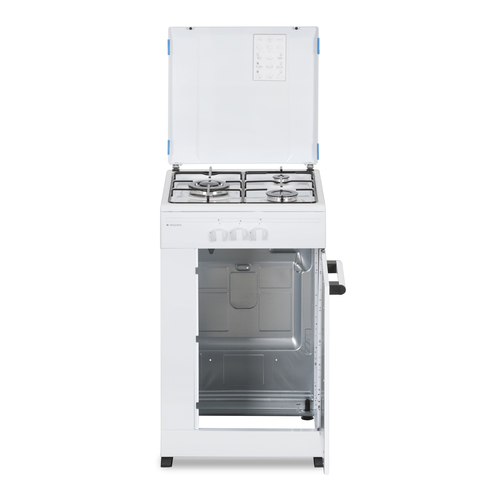 ASPES AKG3500PB Blanco - Cocina 3 Fuegos 50CM