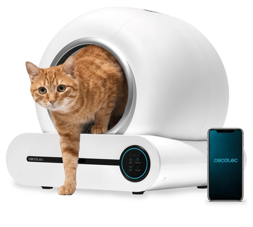 CECOTEC PUMBA 8550 Blanco - Arenero Para Gatos