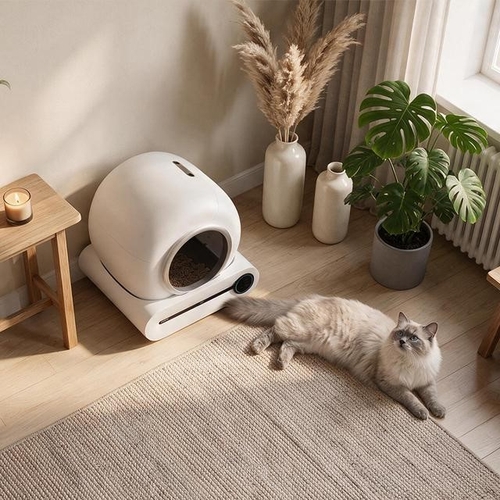 CECOTEC PUMBA 8550 Blanco - Arenero Para Gatos