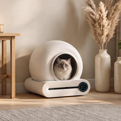 CECOTEC PUMBA 8550 Blanco - Arenero Para Gatos