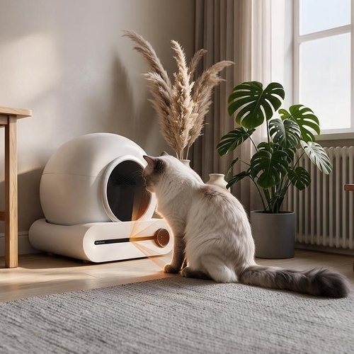 CECOTEC PUMBA 8550 Blanco - Arenero Para Gatos