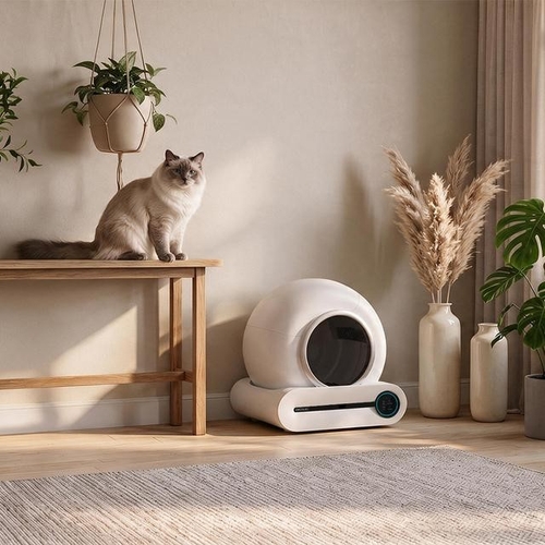 CECOTEC PUMBA 8550 Blanco - Arenero Para Gatos