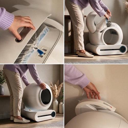 CECOTEC PUMBA 8550 Blanco - Arenero Para Gatos