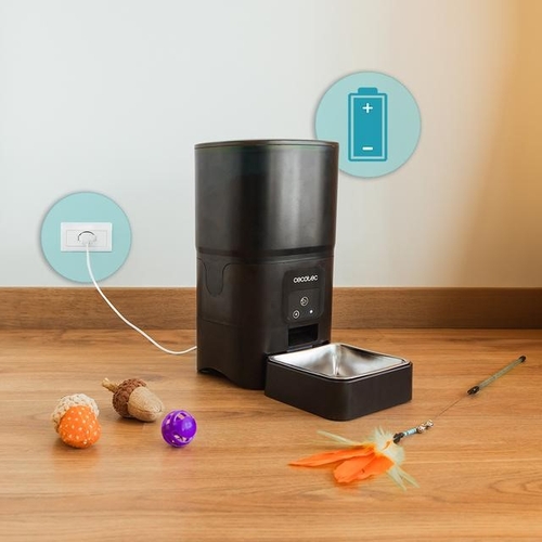 CECOTEC PUMBA 6000 PURRFECT MEAL SMART Negro - Comedero Para Mascotas