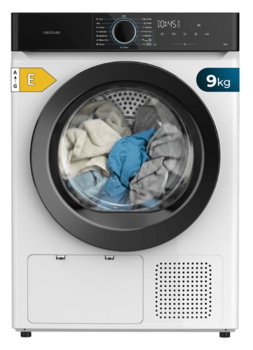 CECOTEC BOLERO DRESSCODE DRY 9180 Blanco - Secadora Bomba de Calor 9KG