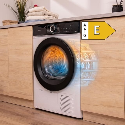CECOTEC BOLERO DRESSCODE DRY 9180 Blanco - Secadora Bomba de Calor 9KG