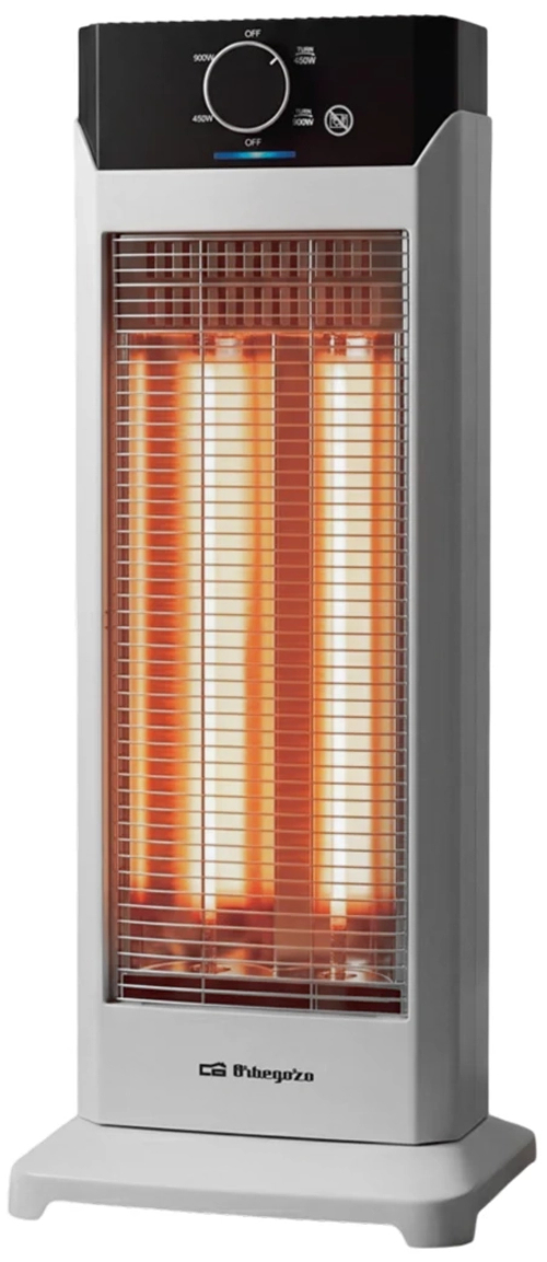 ORBEGOZO BP 7010 Blanco - Estufa Fibra de Carbono 900W