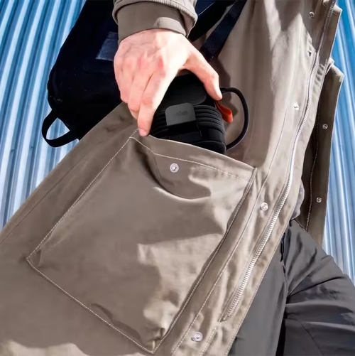 BRAUN GS 1071 Negro - Plancha de Vapor Viaje