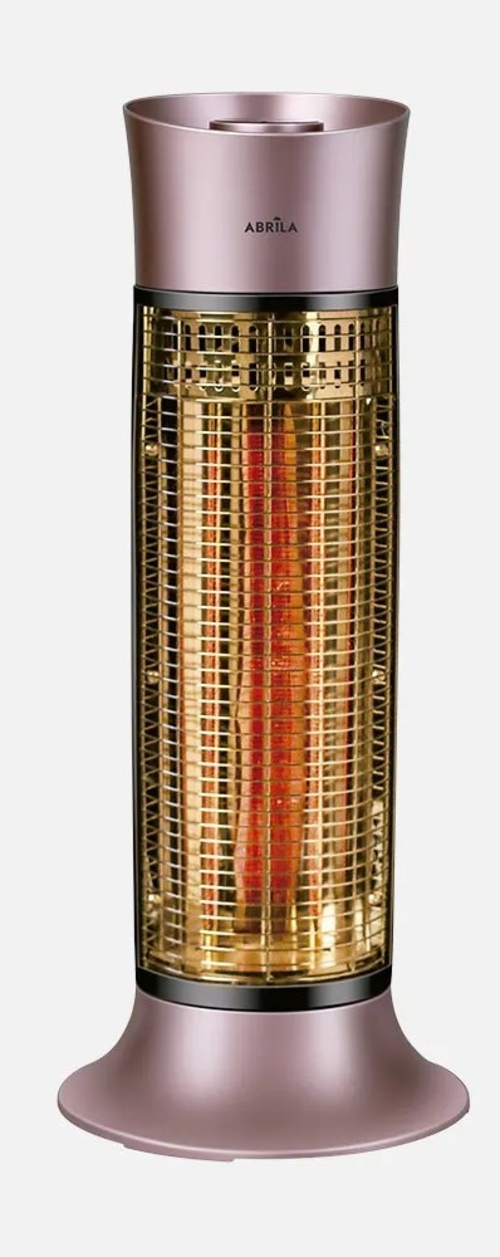 ABRILA YUMA Rosa-Negro - Estufa De Carbono 900W