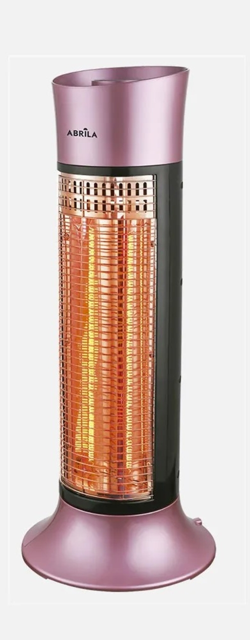 ABRILA YUMA Rosa-Negro - Estufa De Carbono 900W