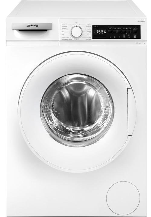 SMEG LB2T82ASES Blanco - Lavadora Carga Frontal 8KG 1200RPM